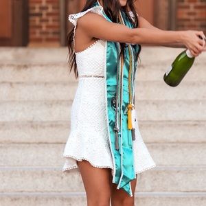 white selfie leslie lace dress